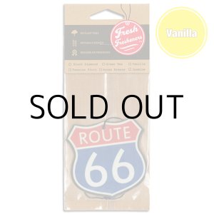 画像: Fresh Fresheners Route 66 ( Vanilla )【メール便OK】
