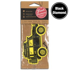 画像: Fresh Fresheners Overland Jeep ( Black Diamond )【メール便OK】