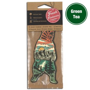 画像: Fresh Fresheners Outdoor Bear ( Green Tea )【メール便OK】