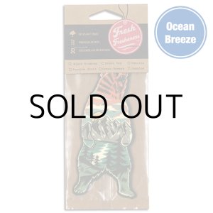 画像: Fresh Fresheners Outdoor Bear ( Ocean Breeze )【メール便OK】
