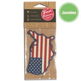 画像: Fresh Fresheners USA Map ( Jasmin )【メール便OK】