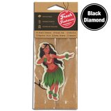 画像: Fresh Fresheners Hula Girl ( Black Diamond )【メール便OK】