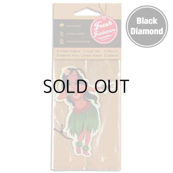 画像1: Fresh Fresheners Hula Girl ( Black Diamond )【メール便OK】