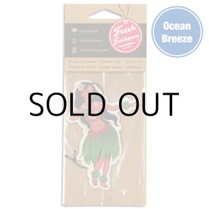 画像: Fresh Fresheners Hula Girl ( Ocean Breeze )【メール便OK】