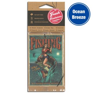 画像: Fresh Fresheners Vintage Fishing ( Ocean Breeze )【メール便OK】