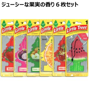 画像: Little Trees  6-Pack Fruit Set【メール便送料無料】