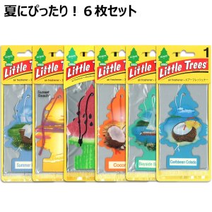 画像: Little Trees  6-Pack Summer Set【メール便送料無料】