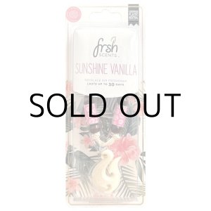 画像: FRSH SCENT NECLACE AIR FRESHENER ( Sunshine Vanilla )【メール便OK】