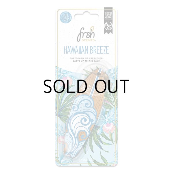 画像1: FRSH SCENT SURFBOARD HANGING AIR FRESHENER ( Hawaiian Breeze )【メール便OK】