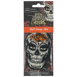 画像: GHOST & DEMONS  Air Freshners ( Skull Orange Man )【メール便OK】
