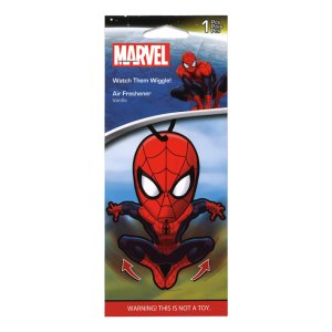画像: Hero Wiggle Air Freshener ( Spider-Man )【メール便OK】