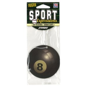 画像: Sport Expressions Air Freshener ( 8-Ball  )【メール便OK】