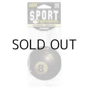 画像: Sport Expressions Air Freshener ( 8-Ball  )【メール便OK】