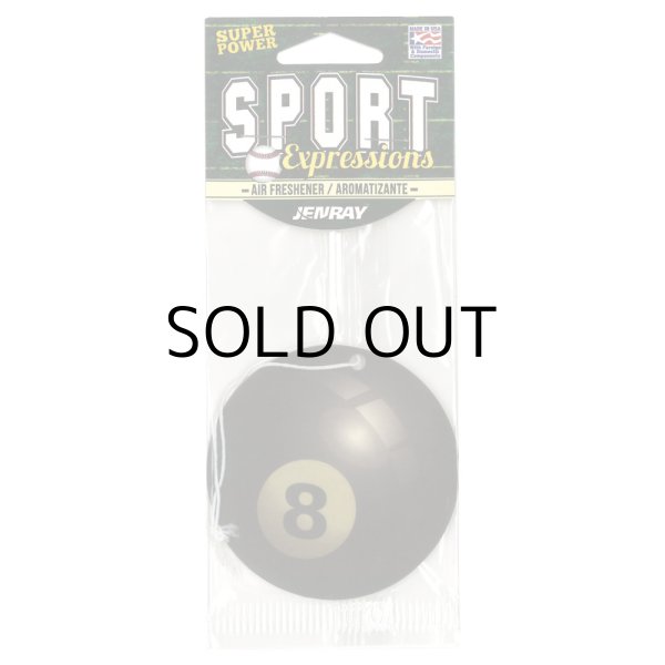 画像1: Sport Expressions Air Freshener ( 8-Ball  )【メール便OK】