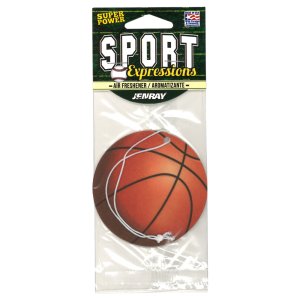 画像: Sport Expressions Air Freshener ( Basketball )【メール便OK】