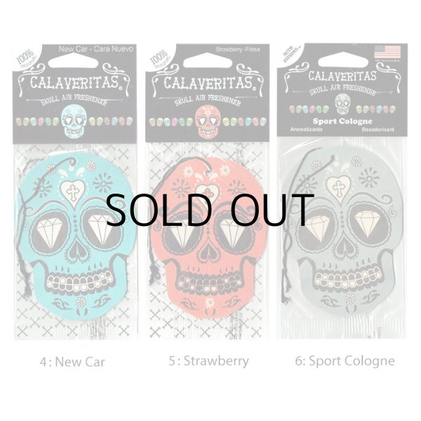 画像3: Calaveritas Air Freshener【全9種】【メール便OK】
