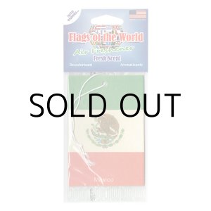 画像: Flags Air Fresheners ( Mexican Flag )【メール便OK】