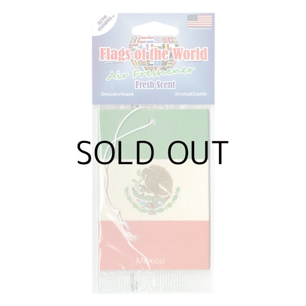 画像1: Flags Air Fresheners ( Mexican Flag )【メール便OK】