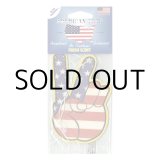 画像: Flags Air Fresheners ( Usa Flag PeaceSign )【メール便OK】