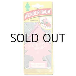 画像: WUNDER-BAUM AirFreshener ( Rose&Raspberry ) 【メール便OK】
