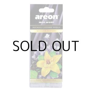 画像: Mon Areon Air Fresheners ( Patchouli-Lavender-Vanilla )【メール便OK】