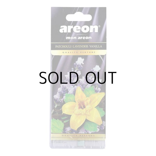 画像1: Mon Areon Air Fresheners ( Patchouli-Lavender-Vanilla )【メール便OK】