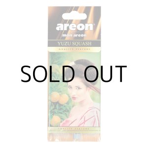 画像: Mon Areon Air Fresheners ( Yuzu Squash )【メール便OK】