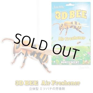 画像: 3D Bee Air Freshener【メール便OK】