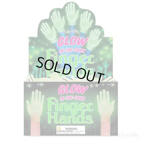 画像5: Finger Hands GLOW-IN-THE-DARK 左右1ペアSet