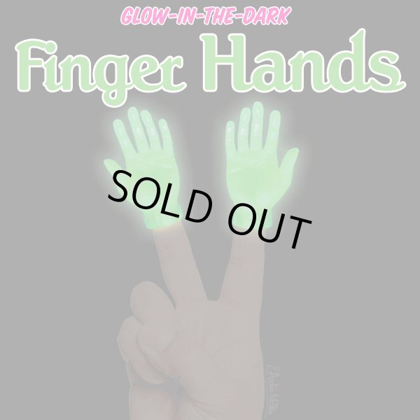 画像2: Finger Hands GLOW-IN-THE-DARK 左右1ペアSet