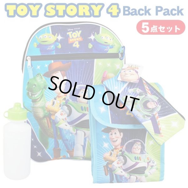 画像1: 5 Piece Toy Story 4 Backpack Set
