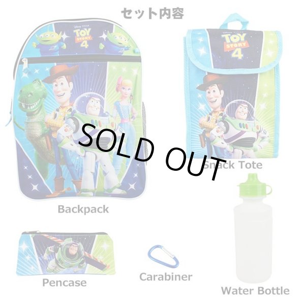 画像2: 5 Piece Toy Story 4 Backpack Set