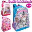 画像1: Graphic Paks GIRLS Backpack 【Cat・Owl・Ice Cream】