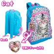 画像2: Graphic Paks GIRLS Backpack 【Cat・Owl・Ice Cream】