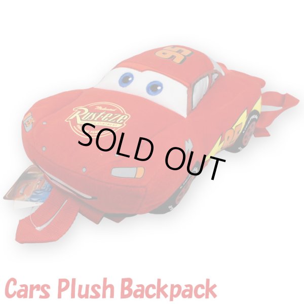 画像1: Cars plush backpack