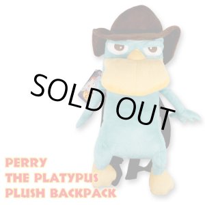 画像: Perry the Platypus plush backpack