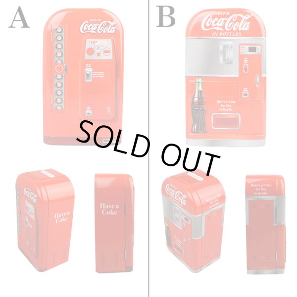 画像2: Coca-Cola Vending Machine Bank 【全3種】