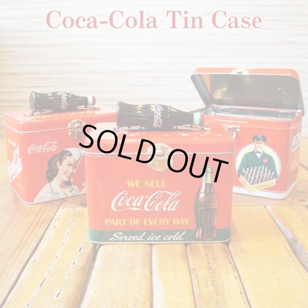 画像1: Coca-Cola Tin Case Handle