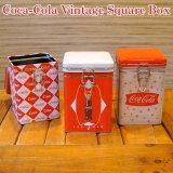 画像: Coca-Cola Tin Box,Vintage  Square Lock