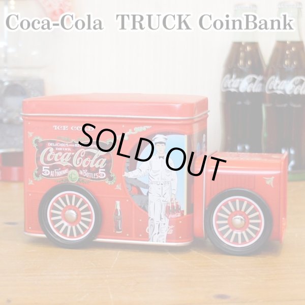 画像1: Coca-Cola TRUCK Coin Bank