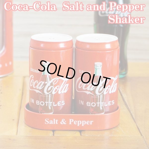 画像1: Coca-Cola Salt and Pepper Shaker