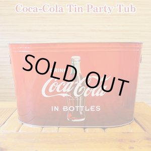 画像: Coca-Cola Tin Party Tub