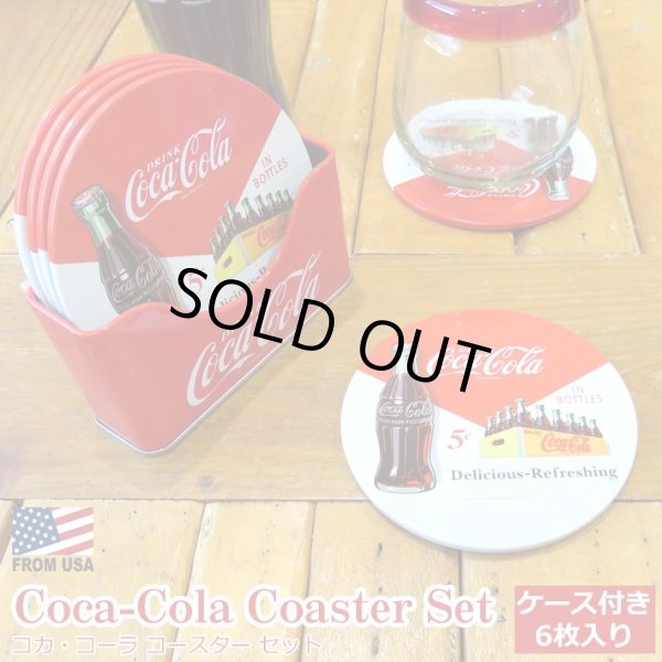 画像1: Coca-Cola Coaster Set