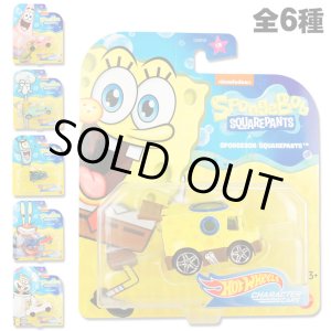 画像: MATTEL  HotWheels 1/64 Sponge Bob Characters Cars  2020 Assortment【全6種】