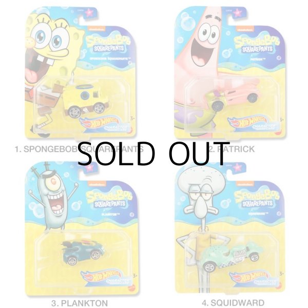 画像2: MATTEL  HotWheels 1/64 Sponge Bob Characters Cars  2020 Assortment【全6種】