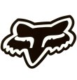 画像1: FOX RACING　Fox Head Sticker4"（Black）　【メール便OK】