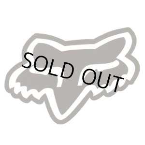 画像: FOX RACING　Fox Head Sticker4"（Black）　【メール便OK】