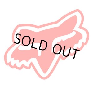 画像: FOX RACING　Fox Head Sticker4"（Red）　【メール便OK】