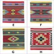 画像3: Elpaso SaddleBlanket Handwoven Azteca Pillow Covers【全12種】