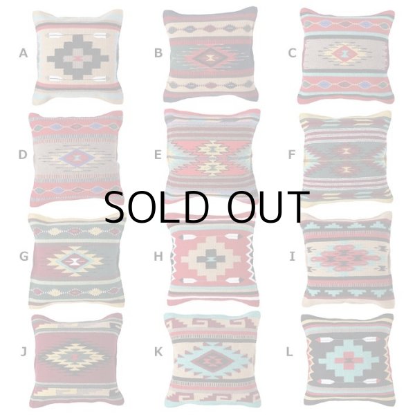 画像7: Elpaso SaddleBlanket Handwoven Azteca Pillow Covers【全12種】